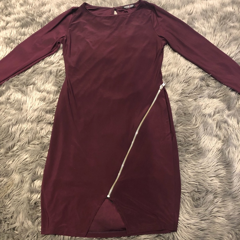 Plum dress